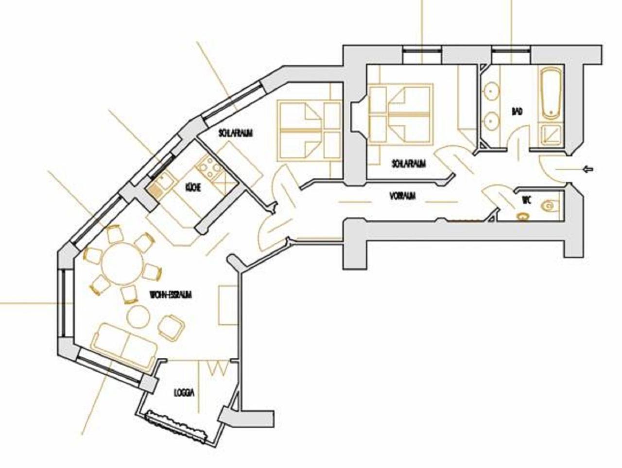 Das Landhaus Apartments Praegant Bad Kleinkirchheim Camera foto